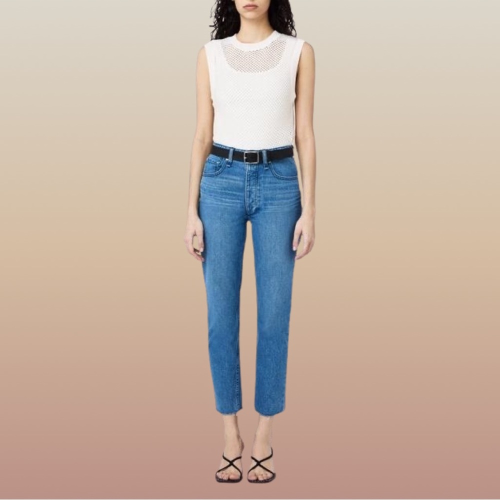 NWT RAG & BONE NINA HIGH RISE ANKLE CIGARETTE JEANS Size 29